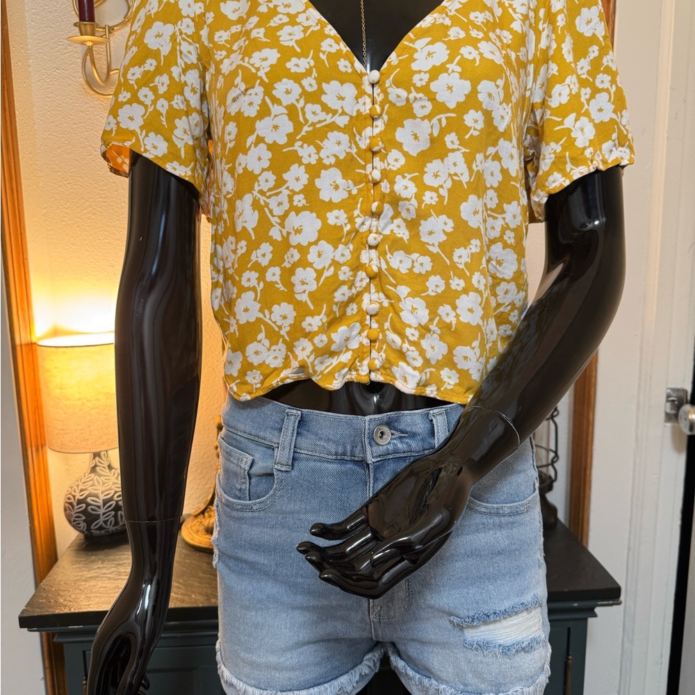 Light Wash Shorts